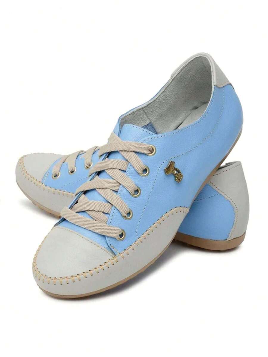 Women Casual Shoes - Màu xanh nhạt - Xem 1