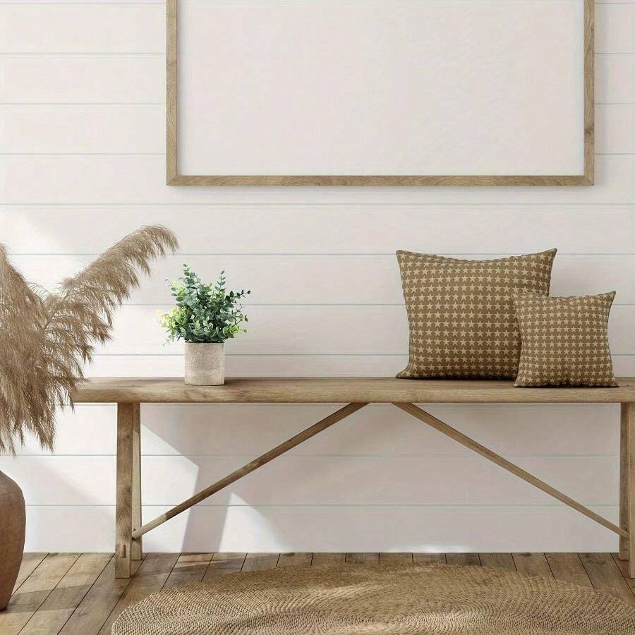 1/2 Pcs Small Fake Plants Eucalyptus Potted Artificial Plants For Shelf