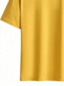 Men T-Shirts - 黃色 - 查看 2