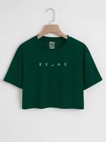 Women Tops - Màu xanh lá cây đậm - Xem 3