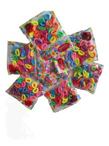 6 PAQUETES DE DONITAS PARA EL CABELLO - Multicolor - Ver 3
