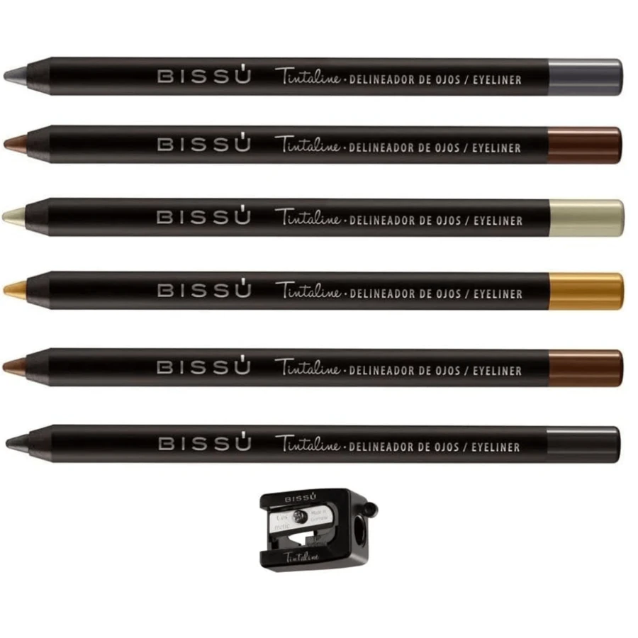 Kit BISSU Delineador Tintaline tonos básicos (Set 7 piezas) - Gama 6 - Ver 1