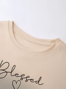 Blusa Cropped Top Feminina Básica em algodão estampa bless streetwear