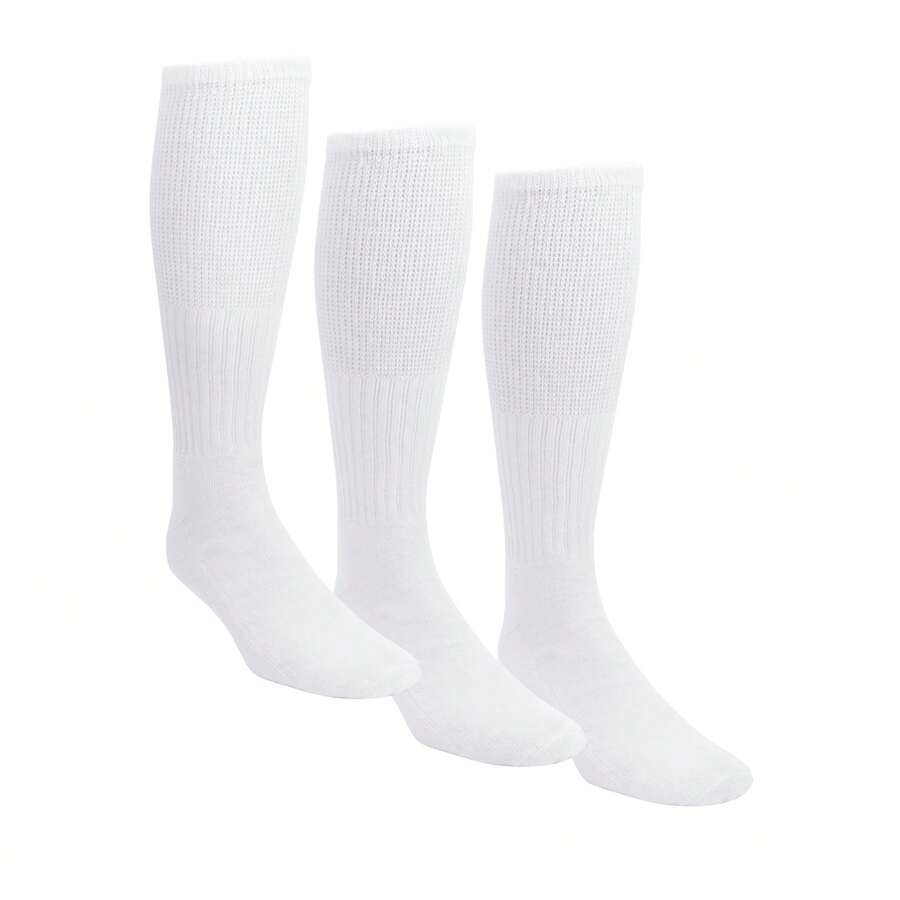 Kingsize men s diabetic over the calf extra wide socks 3 pack shein usa