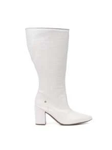 Domidona Women Knee-High Boots - Màu be - Xem 3
