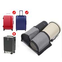 1入戶外旅行行李箱扶手收納袋，便攜式水杯飲品收納行李箱通用手提袋掛袋 - 彩色 - 查看 7