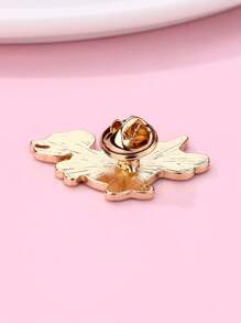 1 peça de Broche de Unicórnio de Esmalte Colorido em Liga de Zinco, Broche de Pino de Animal de Desenho Animado Para Meninas, Adequado Para o Uso Diário em Jeans, Chapéus e Acessórios de Decoração