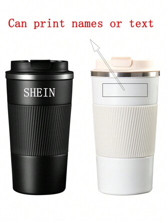 Double-Layer Stainless Steel Coffee Mug, Office Cup, Car Cup, Anti-Scalding Portable Cup, Customizable Water Cup, 1pc Anti-Mold, Reusable, Stainless, Easy To Clean Exquisite, Adorable, Modern, Contracted Custom, Personalized, Unique Ideal Gifts Him Her Anniversaries Valentine's Day Mother's Day Birthdays Children's Day, For Father's Day, For Graduation, For Weddings, For Housewarming Dining Room, Living Room, Bedroom, Office, Tea Room, Home, School Water Bottle,Women's Happiness Boost,Home Refresh