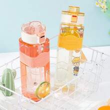 Một phim hoạt hình 2D Nhãn dán ống hút Cốc nhựa có nắp bật lên di động, chống rơi cho cả học sinh nam và nữ khi chơi thể thao ngoài trời với vẻ ngoài hấp dẫn - 720ML - Xem 8