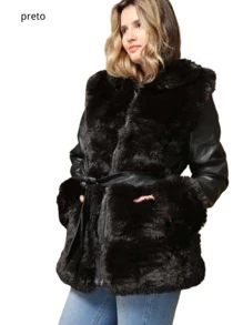 Women Jackets - Black and White - View 8