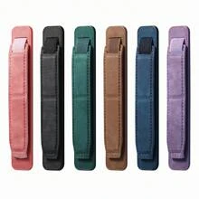 1pc Adhesive Phone Grip Stand With Anti-Slip & Shockproof Features, Multi-Functional Desktop Support With Wrist Strap Compatible With IPhone, Android Phone, Gift For Birthday, Family, Friends Finger Ring Holder, Phone Accessories - Multicolor - View 3