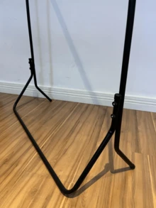 Arara De Roupa Simples Desmontável Para Roupas - Preto - Visão 5