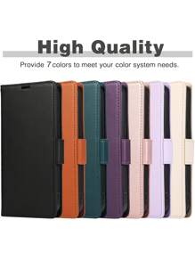 PU Leather Phone Case Compatible With Iphone 16 15 14 13 12 11 Pro X XS Max XR 8 7 Plus SE 5G 2022 2023 Credit Card Holder,Flip Wallet Case Compatible With Samsung Galaxy S24 S23 S22 S21 S20 FE S10 S9 S8 Note 20 Ultra 10 9 Plus,Phone Bag Compatible With Samsung Galaxy A55 A35 A25 A15 A05 A54 A34 A24 A14 A04 A04E A73 A53 A33 A13 A72 A52 A42 A12 A71 A51 A70 A50 A40 A30 S A20 A10 With Wrist Strap Kickstand Card Slots RFID Blocking Magnetic Cover