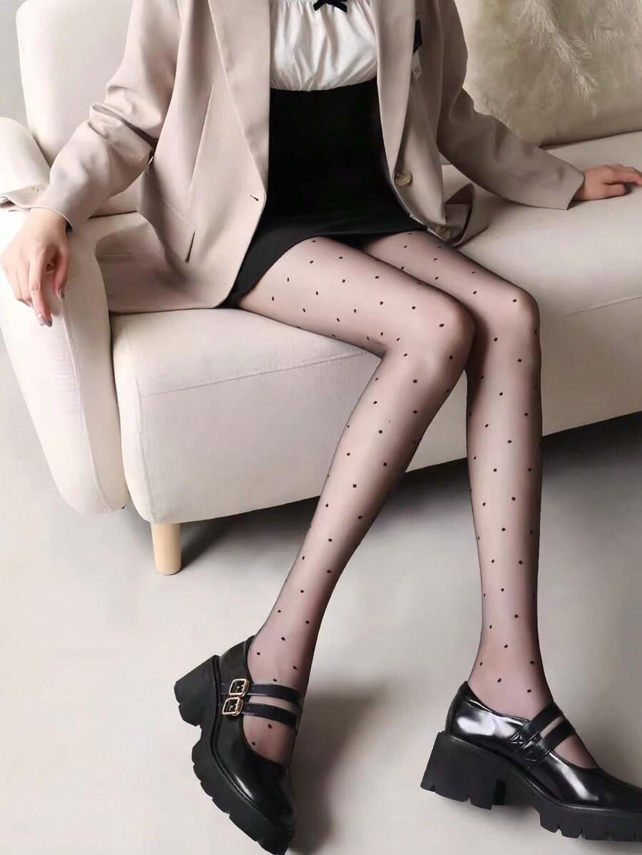 Women Tights - Negro - Ver 1