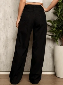 Women Jeans - Black - View 3