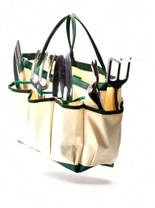 Multi-Functional & High-Capacity Oxford Fabric Garden Tool Bag, Durable And Portable Storage Organiser For Gardening Tools And Household Items - Multicolor - View 3