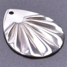 5 szt. Stal nierdzewna 304 przesadny kształt geometryczny zawieszki Charms do samodzielnego tworzenia biżuterii, pasujące do naszyjnika, bransoletki, kolczyków