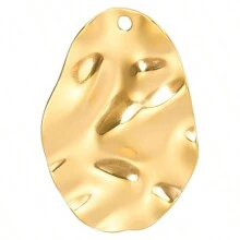 5 szt. Stal nierdzewna 304 przesadny kształt geometryczny zawieszki Charms do samodzielnego tworzenia biżuterii, pasujące do naszyjnika, bransoletki, kolczyków