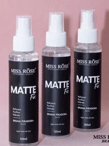 Bruma Fixadora Facial Matte Fix 120ml - Miss Rosê Festa Junina - Transparente - Visão 6