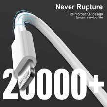 IPhone Fast Charging Cable 3-Pack 3FT Lightning To USB Cable IPhone Charger Cord Compatible With IPhone 14 13 12 11 Pro Max XR XS X 8 7 6 Plus SE IPad And More 3FT