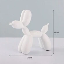 Tượng chó bóng bay, nghệ thuật hiện đại trang trí nhà điêu khắc phong cách, phù hợp cho bàn cà phê và nhà bếp Tượng nhỏ phòng khách phối màu phong cách trang trí phòng thẩm mỹ quà tặng tốt nhất - Nhiều màu - Xem 10