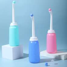 Handheld Personal Bidet Bottle,Bottle For Gentle Postpartum Care And Cleansing,Feminine Care Perineum Cleansing ,350ml/500ml Portable Bidet Travel Bidet ,Resistant To 100ºC,Double Punch, Capable Of Direct Punching And Side Punching - Multicolor - View 6