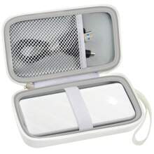 ALKOO 專為Anker 313行動電源（適用於PowerCore Slim 10K）/ 523行動電源（Slim 10K PD）10000mAh電池包設計的保護套。10K電池包收納袋（僅限盒子） - 白色 - 查看 1