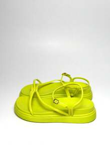 Women Platforms & Wedge Sandals - Verde Lima - Ver 3