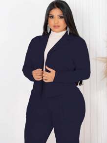 Atelie Kr Women Two-Piece Outfits - 藏蓝色 - 查看 5