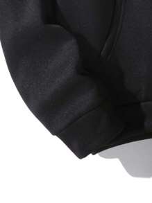 Men Hoodies - 黑色 - 查看 2