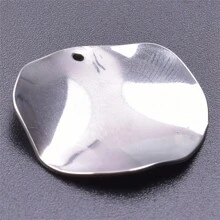 5 szt. Stal nierdzewna 304 przesadny kształt geometryczny zawieszki Charms do samodzielnego tworzenia biżuterii, pasujące do naszyjnika, bransoletki, kolczyków