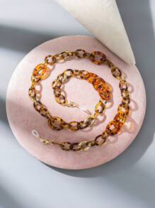 1pc Colorful Mixed Metal Circle Buckle Women Eyeglass Chain Glasses Accessories For Women - Multicolor - View 17