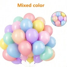 10/20/50/60/80 peças, (balões Macaron de 5 pol./12 pol.), Azul/Rosa, Balões Miniatura Mistos de Cores Variadas, Balões Macaron Multicoloridos para Decoração de Festa de Aniversário, Casamento, Noivado, Aniversário, Arco