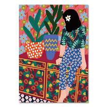 1 Máy Tính Nhiệt Đới Nhiều Màu Sắc Cô Gái Xe Hoa Koala Da Báo Canvas Nghệ Thuật Treo Tường Áp Phích Và In Cho Trang Trí Treo Tường Phòng Khách, unframed - Nhiều màu - Xem 33