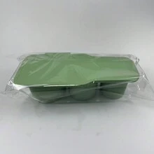 杯子配件，大容量製冰模具，帶盒方便取出，矽膠製冰格，適用於冷凍雞尾酒、威士忌、飲料、咖啡（綠色） - 綠色 - 查看 6