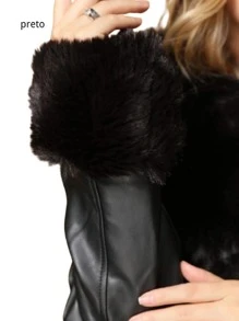 Women Jackets - Black and White - View 7