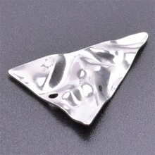 5 szt. Stal nierdzewna 304 przesadny kształt geometryczny zawieszki Charms do samodzielnego tworzenia biżuterii, pasujące do naszyjnika, bransoletki, kolczyków