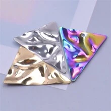 5 szt. Stal nierdzewna 304 przesadny kształt geometryczny zawieszki Charms do samodzielnego tworzenia biżuterii, pasujące do naszyjnika, bransoletki, kolczyków