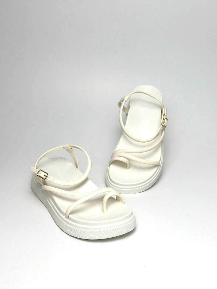 Women Platforms & Wedge Sandals - White - View 1
