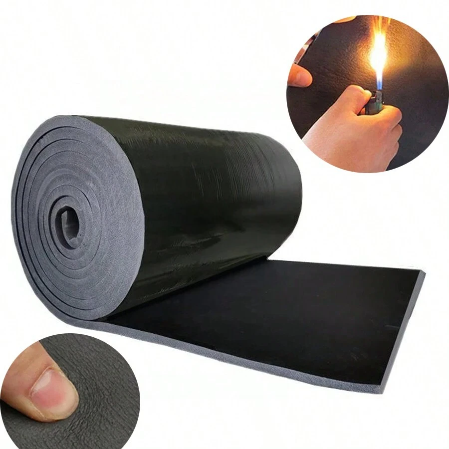 Hộ Gia Đình Cách Âm Áo Trùm Xe Âm Thanh Động Cơ Mái Deadening Thảm Nhiệt Ô Kín Xốp Chống Ồn Phụ Kiện Ô Tô Cách Nhiệt Dụng Cụ - 10mm x 50cm x 200cm - Xem 1