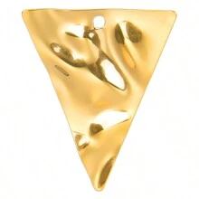 5 szt. Stal nierdzewna 304 przesadny kształt geometryczny zawieszki Charms do samodzielnego tworzenia biżuterii, pasujące do naszyjnika, bransoletki, kolczyków