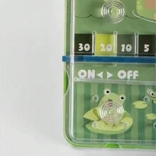 1pc Mini Pinball Game Machine With Cute Animal Design, Fun Handheld Ball Game With Scoring System, Perfect For Family Interactive Entertainment, Party, And New Year Gift - Multicolor - View 9