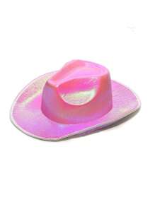 1 pezzo Cappello da Cowboy Fantasia Occidentale Party Exclusive, Cappello da Cowboy fluorescente