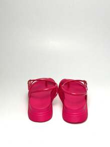 Women Platforms & Wedge Sandals - Hot Pink - View 4