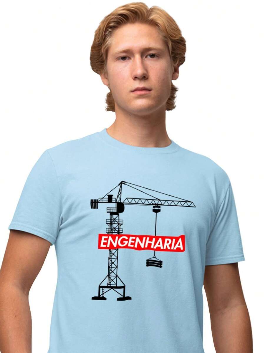 Men T-Shirts - Màu xanh nhạt - Xem 1