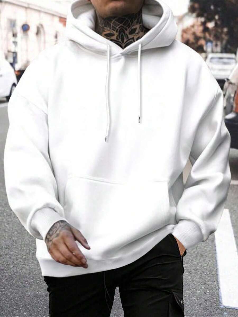 Men Sweatshirts - White - View 1