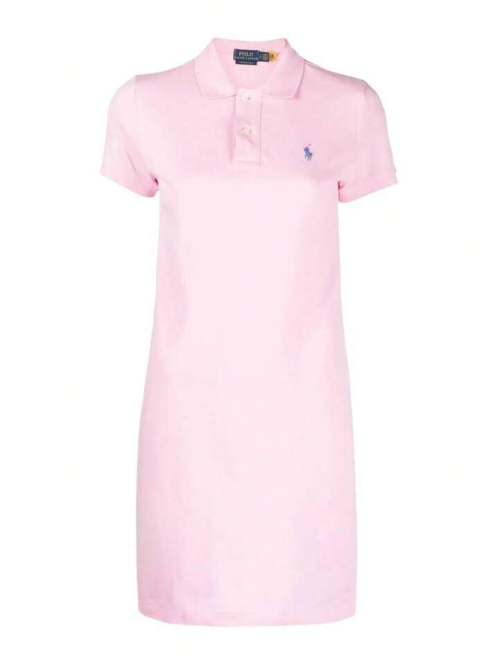 Polo RalphLauren｜DRESSES (211799490012) Pink dress with logo element brand POLO RALPH LAUREN