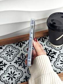 1 pieza Funda de teléfono transparente con mariposa negra estilo "Fairycore" personalizada, con funda suave 3D de ola completa anti-caída para Spark/Go/8C/9/10/10C/PRO/Camon/20/2022/2023/2024/Infinix/Smart/6/7/Pop/Pro/Hot/12/I/Play/30/Note/Vip, estilo INS, europea y americana - Multicolor - Ver 4