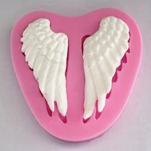 1pc Wing Shaped Silicone Mold For DIY Decoration, Candle And Soap Making
