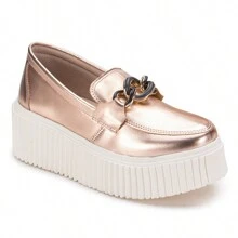 Women Casual Shoes - Màu hồng gỉ - Xem 5